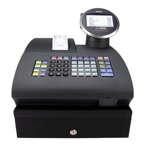 Easy to use and convenient during the sales checkout process and even during PLU set-up programming!. . Royal alpha 2000ml cash register manual
